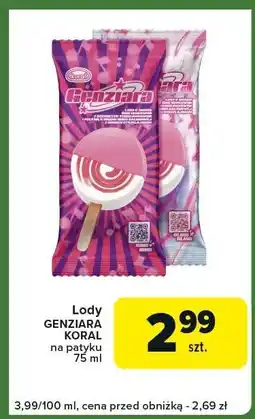 Carrefour Express Lody Koral Genziara na patyku oferta