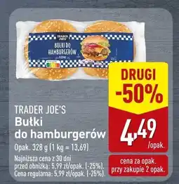 ALDI Bułki do hamburgerów Trader Joe's oferta