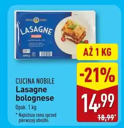 ALDI Lasagne bolognese Cucina Nobile oferta