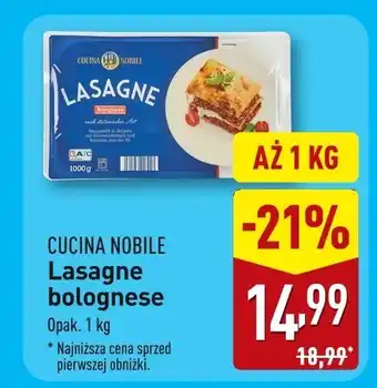 ALDI Lasagne bolognese Cucina Nobile oferta