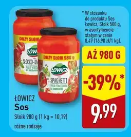 ALDI Sos Łowicz oferta