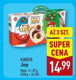 ALDI Słodycze Kinder Joy oferta