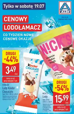 ALDI Lody Kinder Chocolate FERRERO oferta