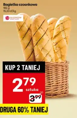 Delikatesy Centrum Bagietka czosnkowa La Lorraine oferta