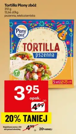 Delikatesy Centrum Tortilla Płony Zboż pszenna oferta