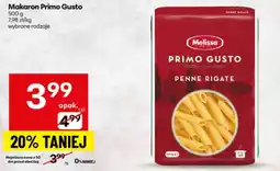 Delikatesy Centrum Makaron Primo Gusto Penne Rigate Melissa oferta