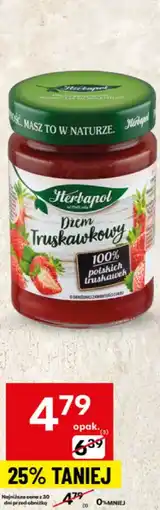 Delikatesy Centrum Dżem truskawkowy Herbapol oferta