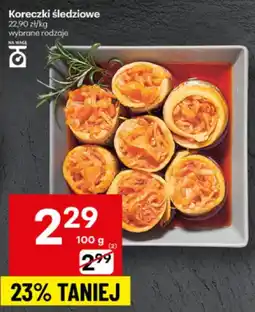 Delikatesy Centrum Koreczki śledziowe Delikatesy Centrum oferta