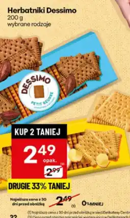 Delikatesy Centrum Herbatniki Dessimo oferta