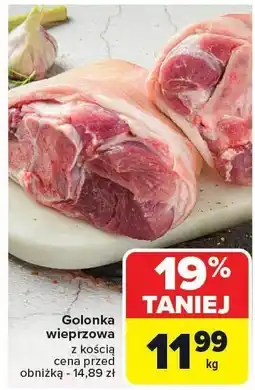 Carrefour Golonka wieprzowa z kością Carrefour oferta