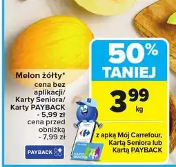 Carrefour Market Melon żółty Carrefour Market oferta