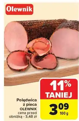 Carrefour Polędwica z pieca Olewnik oferta