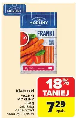 Carrefour Kiełbaski Franki Morliny oferta