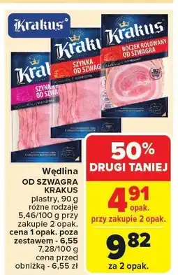 Carrefour Wędlina od szwagra Krakus oferta