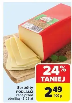 Carrefour Ser żółty Podlaski oferta