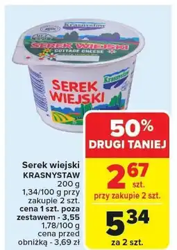 Carrefour Serek wiejski Krasnystaw oferta