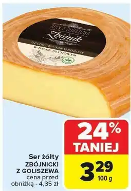 Carrefour Market Ser żółty zbójnicki z Goluszy Carrefour Market oferta