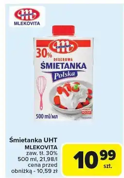 Carrefour Market Śmietanka UHT Mlekovita oferta