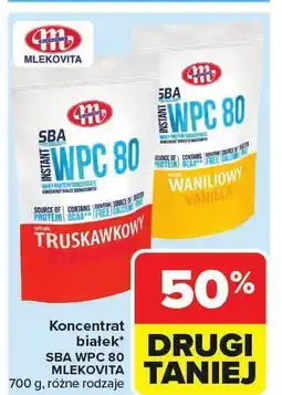 Carrefour Koncentrat białka SBA WPC 80 Mlekovita oferta