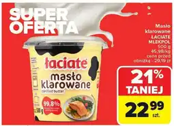 Carrefour Masło klarowane łaciate Mlekpol oferta