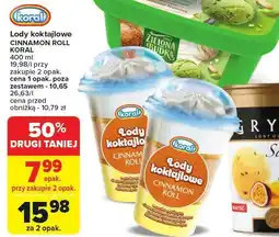 Carrefour Lody koktajlowe Cinnamon Roll Koral oferta