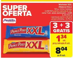 Carrefour Wafelek Prince Polo XXL oferta