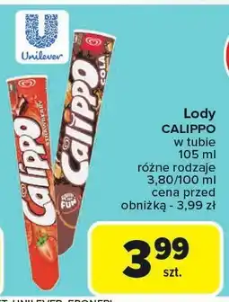 Carrefour Market Lody Calippo w tubce oferta