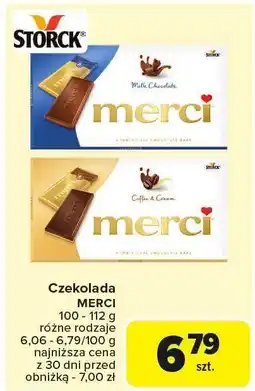 Carrefour Market Czekolada Merci oferta