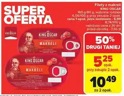 Carrefour Market Filety z makreli King Oscar oferta