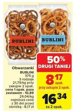 Carrefour Market Obwarzanki Bublini oferta