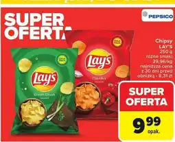 Carrefour Market Chipsy Lay's Green Onion/Papryka oferta