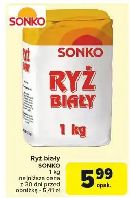 Carrefour Market Ryż biały SONKO oferta