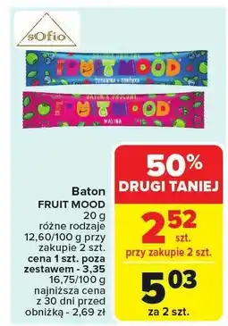 Carrefour Market Baton FRUIT MOOD oferta