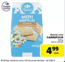 Globi Wafelki mini CARREFOUR oferta