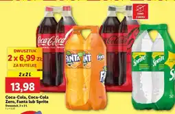 Lidl Coca-Cola, Coca-Cola Zero, Fanta lub Sprite oferta