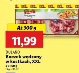 Lidl Dulano Boczek wędzony w kostkach, XXL oferta