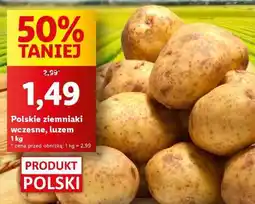 Lidl Polskie ziemniaki wczesne, luzem 1 kg oferta