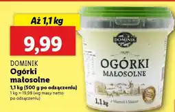 Lidl DOMINIK Ogórki małosolne oferta