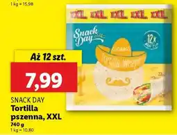 Lidl SNACK DAY Tortilla pszenna, XXL oferta
