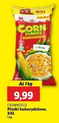 Lidl Crownfield Płatki kukurydziane, XXL oferta