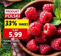 Lidl Polskie maliny oferta