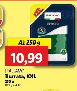 Lidl ITALIAMO Burrata, XXL oferta