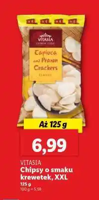 Lidl VITASIA Chipsy o smaku krewetek, XXL oferta