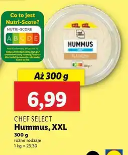 Lidl Chef Select Hummus, XXL oferta