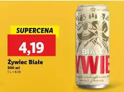 Lidl Żywiec Białe oferta