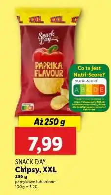 Lidl SNACK DAY Chipsy, XXL oferta