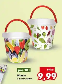 Kaufland Wiadro z nadrukiem oferta