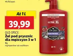 Lidl OLD SPICE Żel pod prysznic dla mężczyzn 3 w 1 oferta