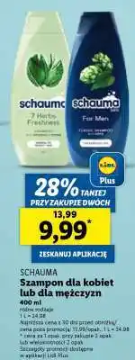 Lidl Schauma Szampon dla kobiet lub dla mężczyzn oferta