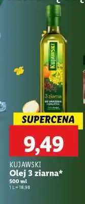 Lidl KUJAWSKI Olej 3 ziarna oferta
